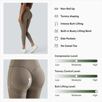 Sculpting Push-Up Leggings – Seamless, High-Waist & Booty-Lifting
