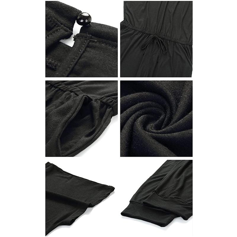 Off-Shoulder Stretchy Jumpsuit - S to XXXL | Comfy, Stylish & Minimalist