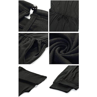 Off-Shoulder Stretchy Jumpsuit - S to XXXL | Comfy, Stylish & Minimalist