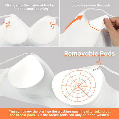 Second Skin Wireless Seamless Bra – Ultimate Comfort & Support