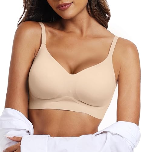 Second Skin Wireless Seamless Bra – Ultimate Comfort & Support