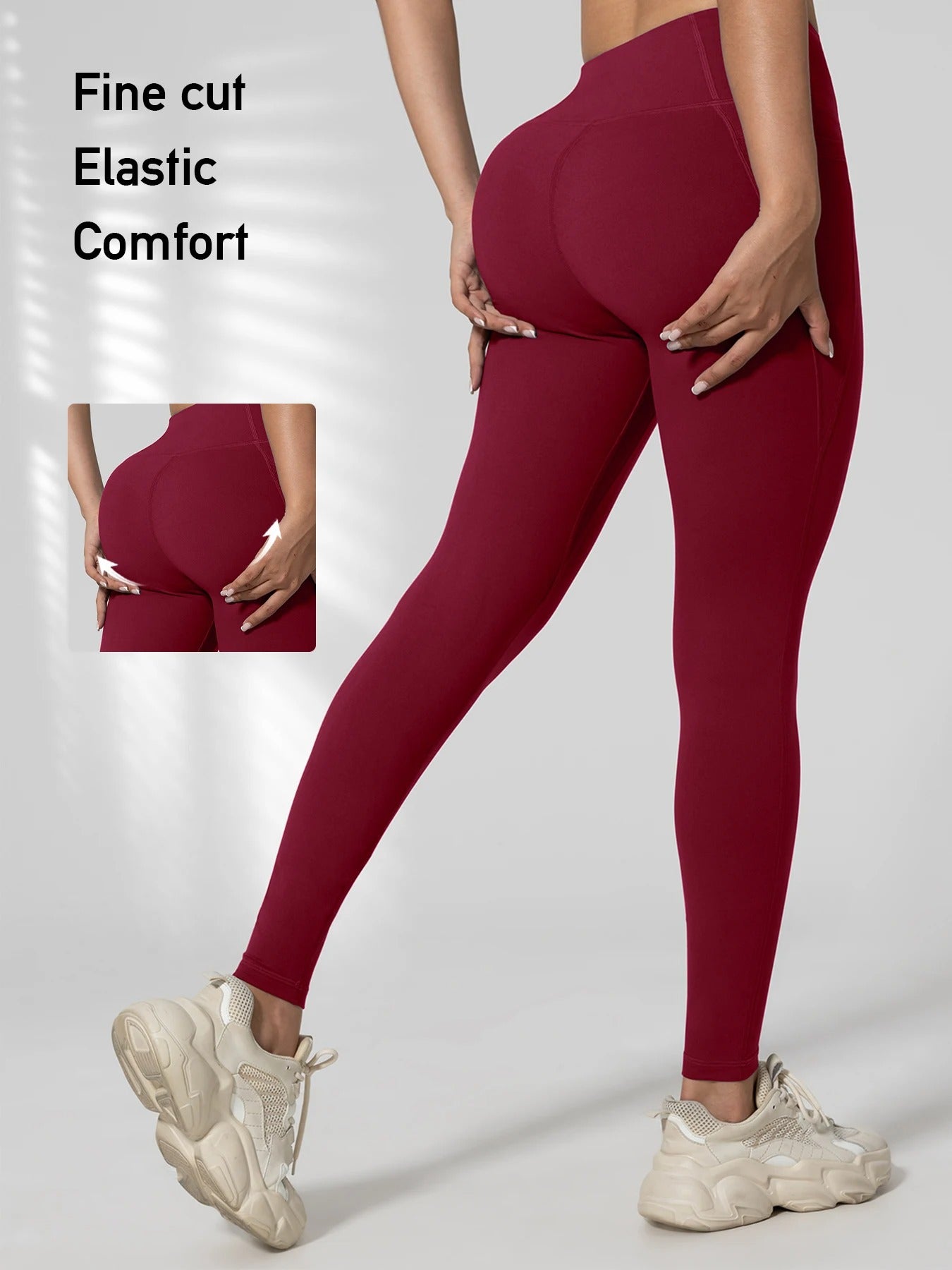 Sculpting Push-Up Leggings – Seamless, High-Waist & Booty-Lifting