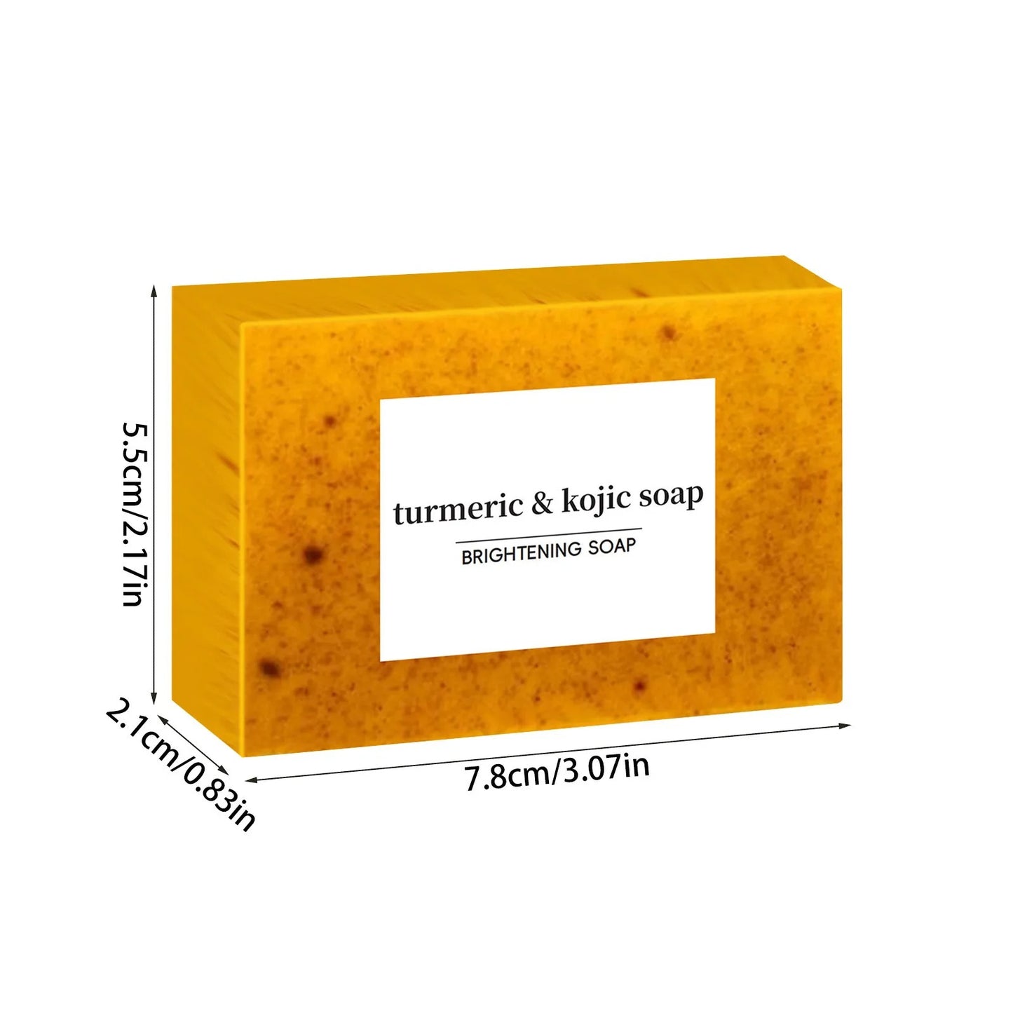GlowBar™ Turmeric & Kojic Brightening Soap (3-Pack)