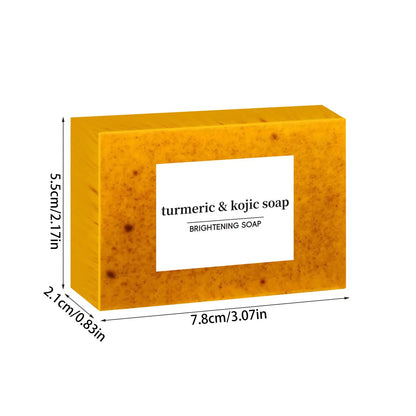 GlowBar™ Turmeric & Kojic Brightening Soap (3-Pack)