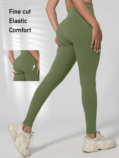 Sculpting Push-Up Leggings – Seamless, High-Waist & Booty-Lifting