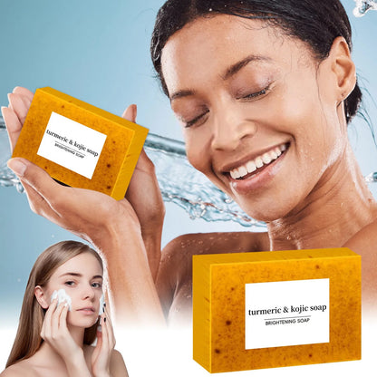 GlowBar™ Turmeric & Kojic Brightening Soap (3-Pack)